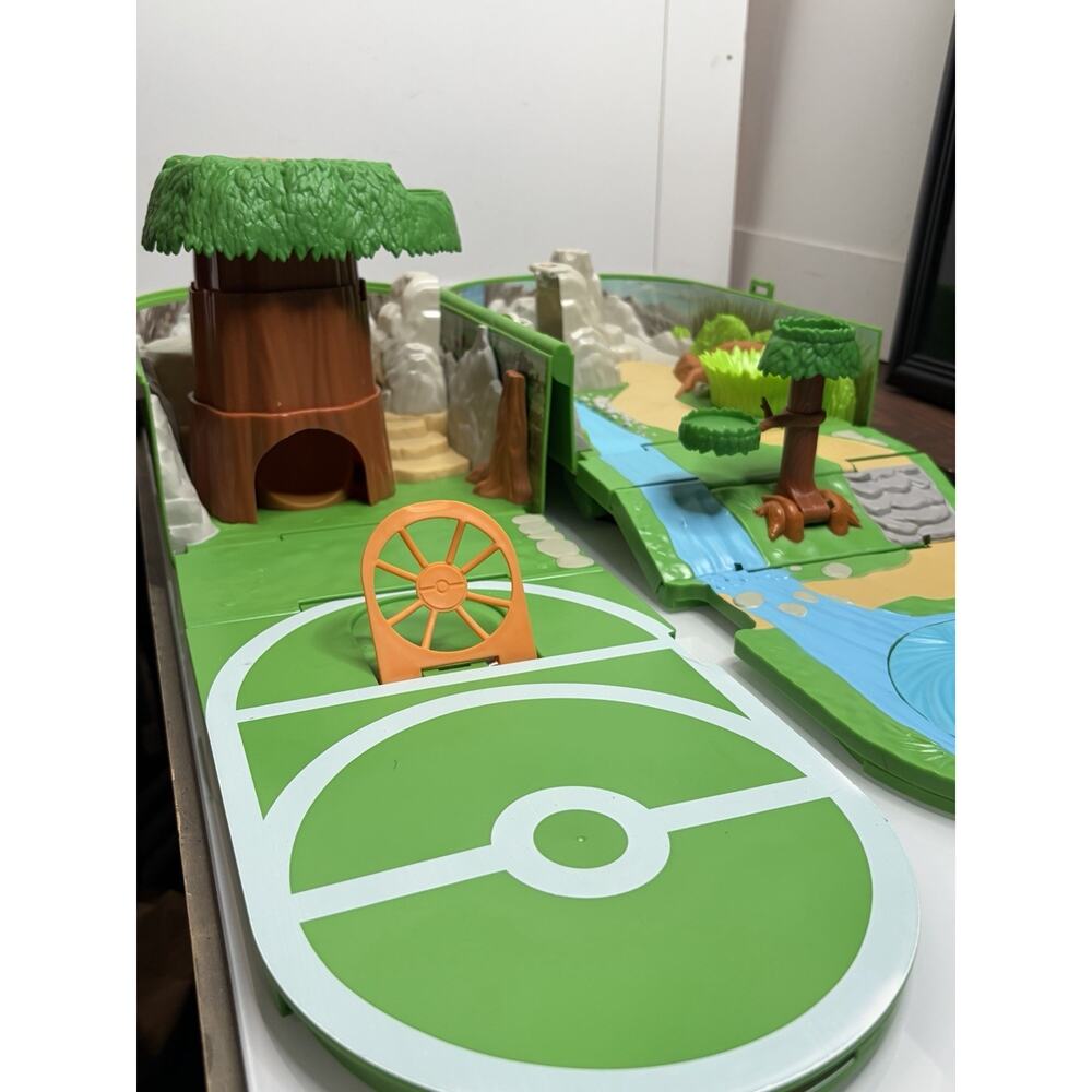Pokemon Carry Case Playset Backpack 2020 Battle Arena Green Missing Bridge